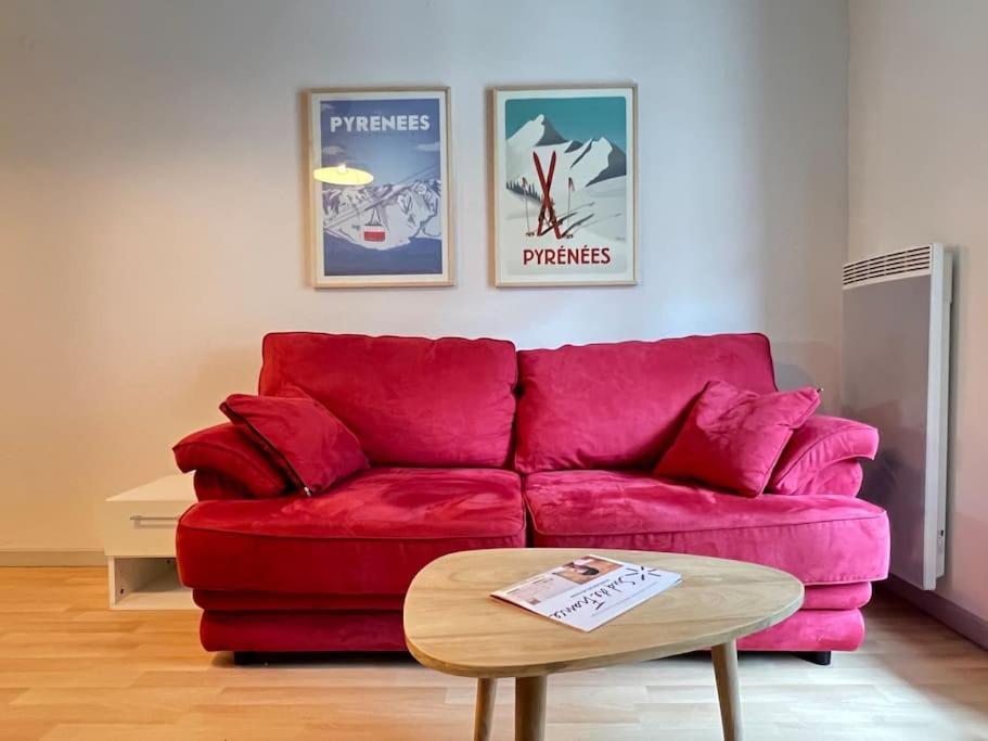 T3 Centre Ville Avec Parking, Balcon Et Wifi. 5P. Cauterets Εξωτερικό φωτογραφία